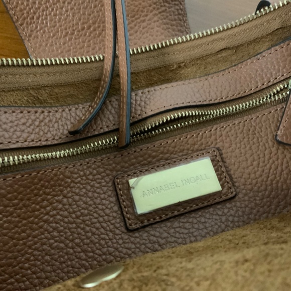 Annabel Ingall pebbled leather bag NWOT - Picture 8 of 8